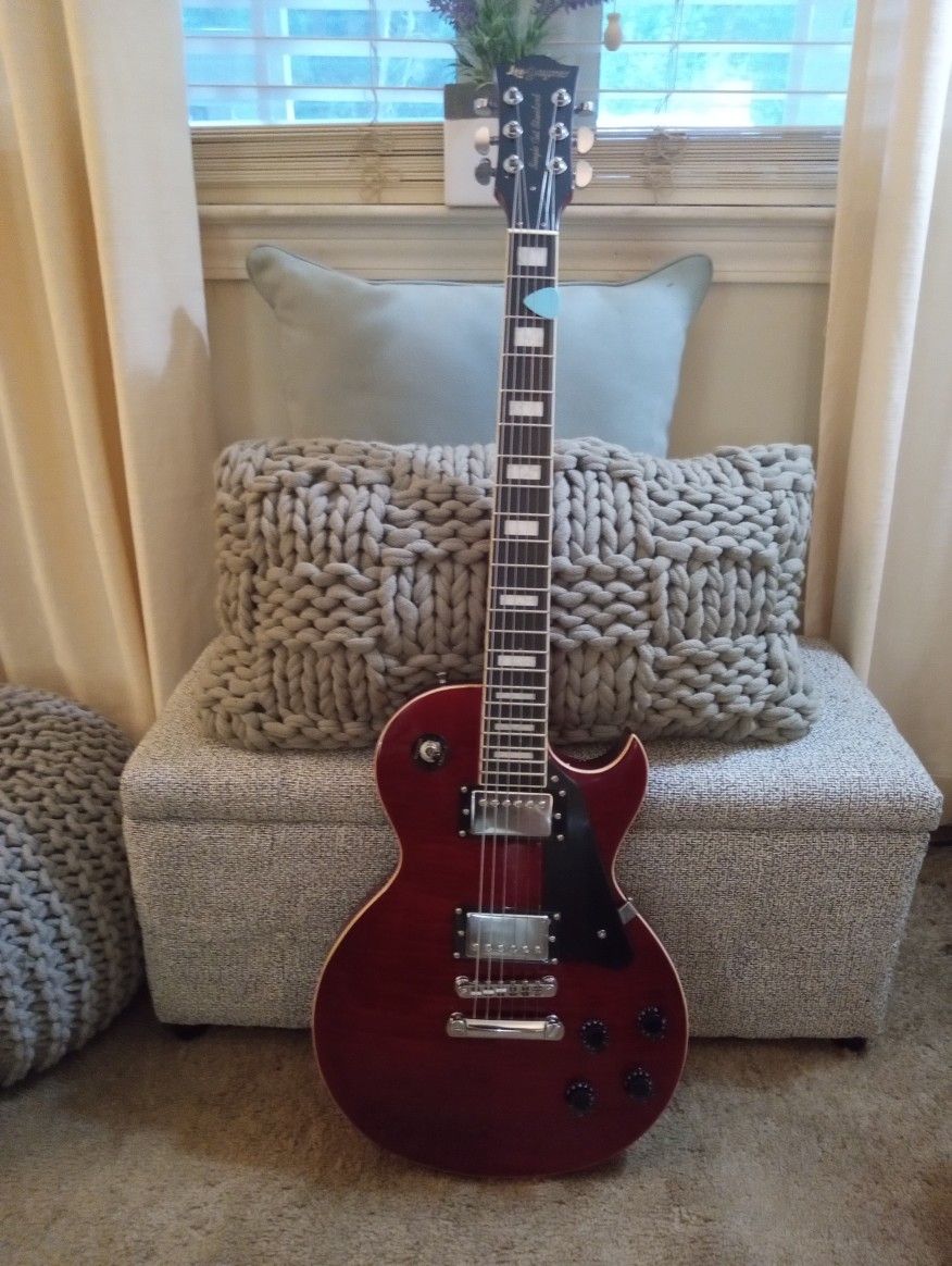 Lp Style Guitar New Perfect Condition 