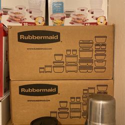 18 peace Rubbermaid glassware set