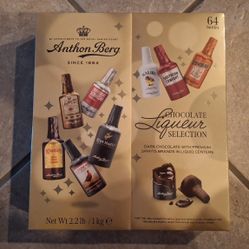 Anthon Berg Dark Chocolate Liqueur Bottles 64pcs | Premium Filled Chocolates