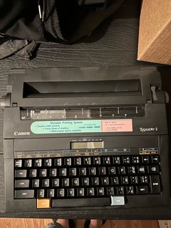 Canon Typestar 2 Electric Typewriter