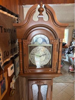 Grandfather clock over 6 feet tall