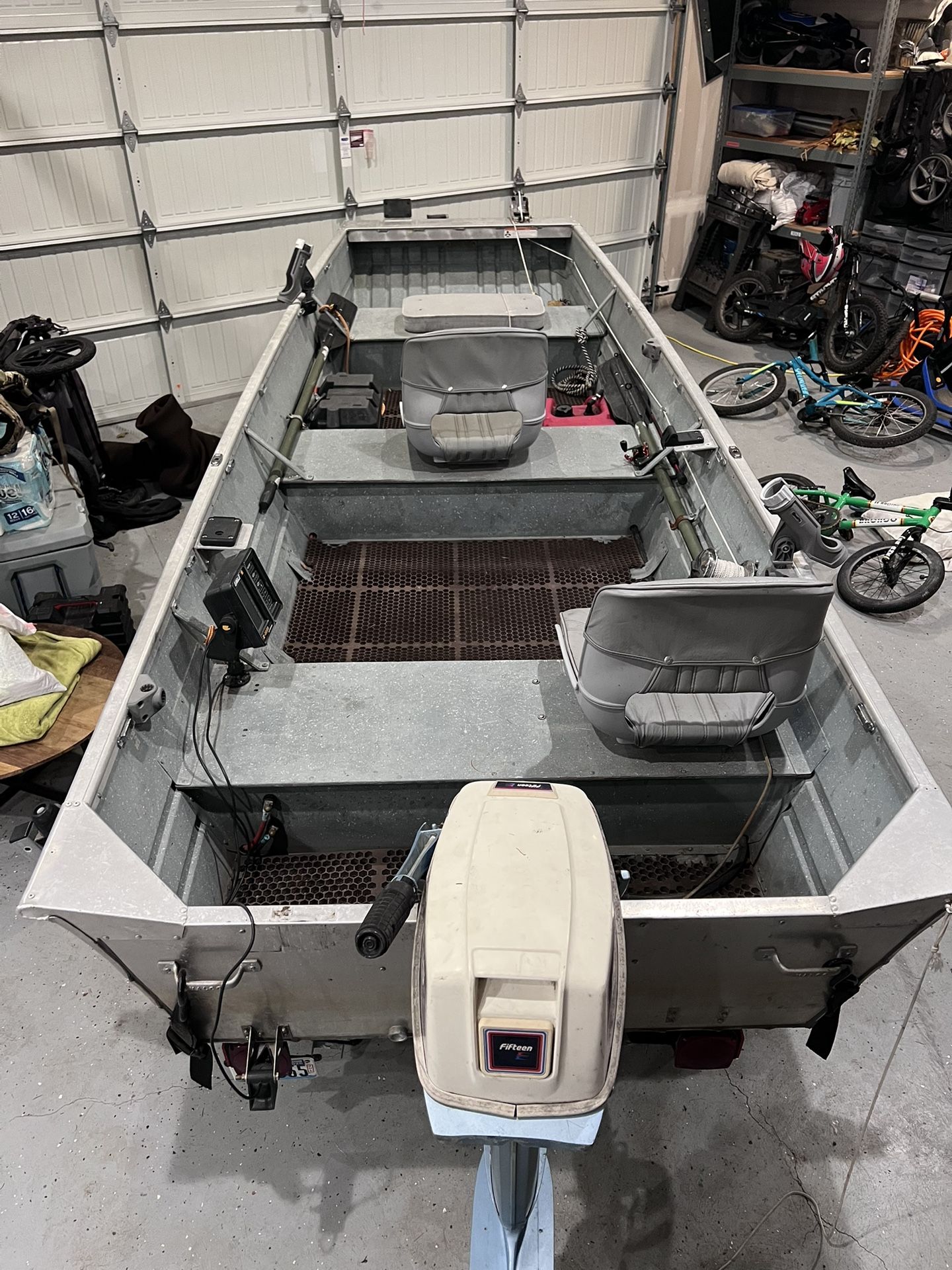 14ft Velco Flat Bottom Boat