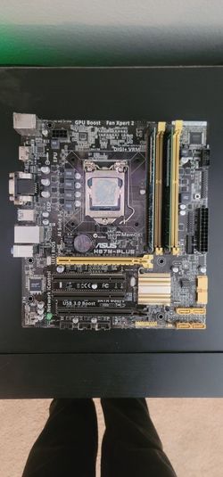 Old GEN ASUS Motherboard I5 8 Gig DD3 Ram And 