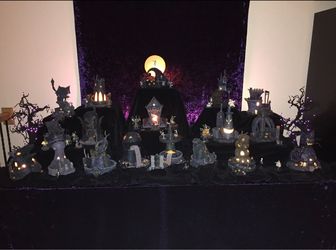 Nightmare Before Christmas Lighted Village Collection