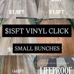 VINYL CLICK & LOCK SALE
