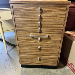 Antique Sewing Organizer Cabinet