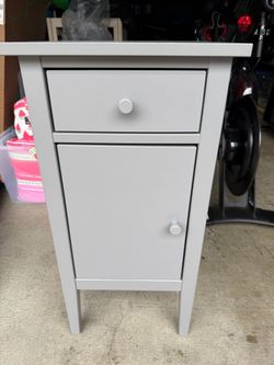 Gray IKEA GULLABERG Nightstand brand new