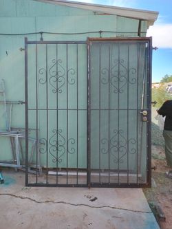 Wrought Iron Double Door $80