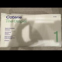 Coterie Size 1 Diapers