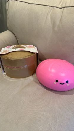 10 in Jumbo dumpling squishy guaranteed pink color