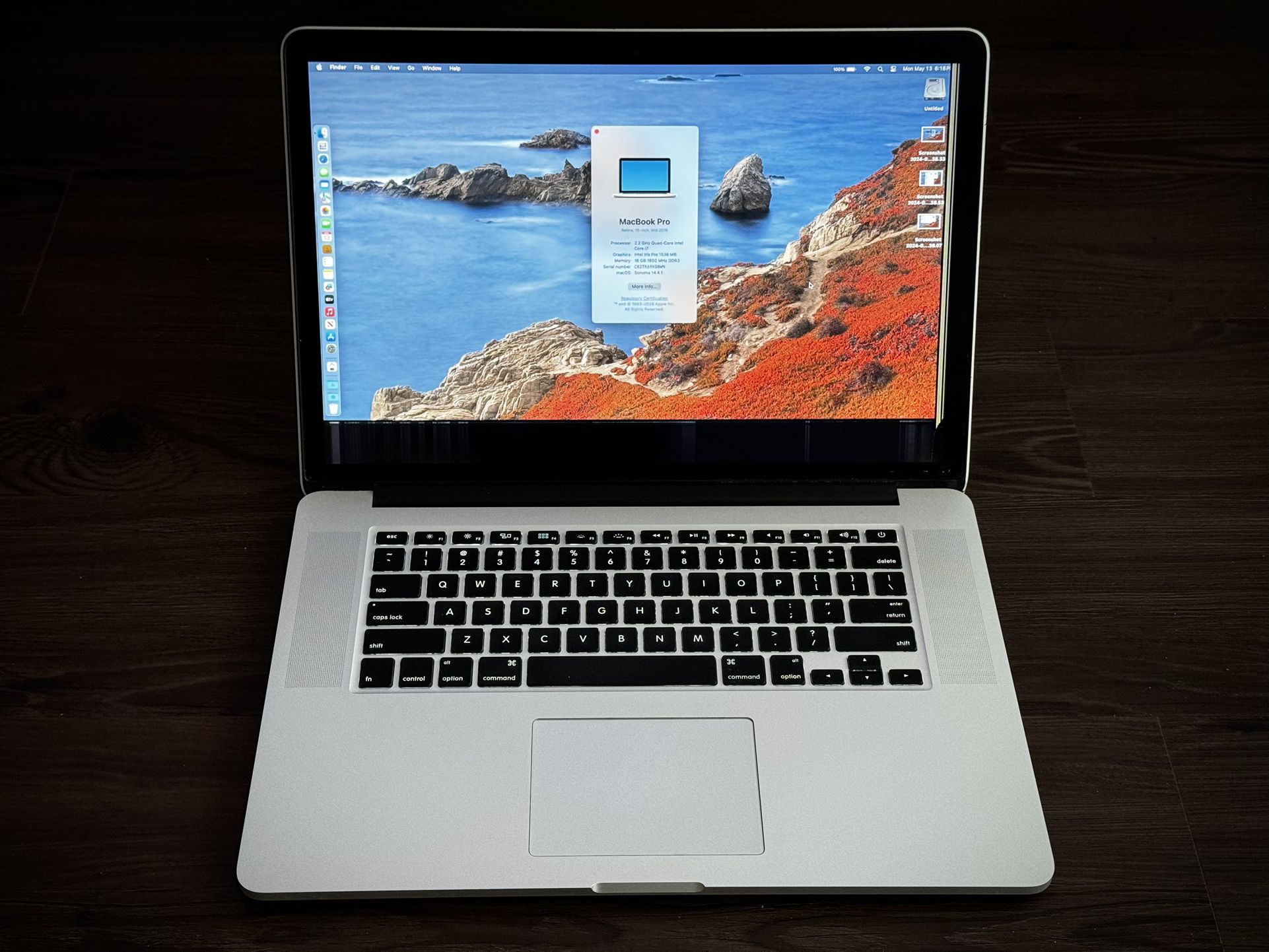 2015 Apple MacBook Pro 15” with Retina i7 / 1TB / 16GB - READ
