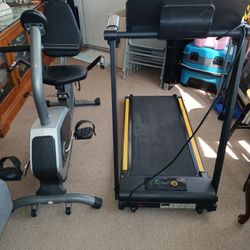 Exercise bike & Treadmill