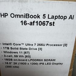 OMNI BOOK 5 HP LAPTOP  16GB