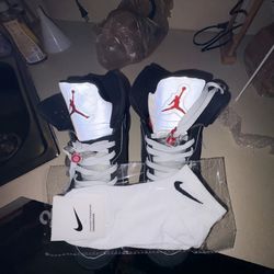 Air Jordan 5 Black Metallic