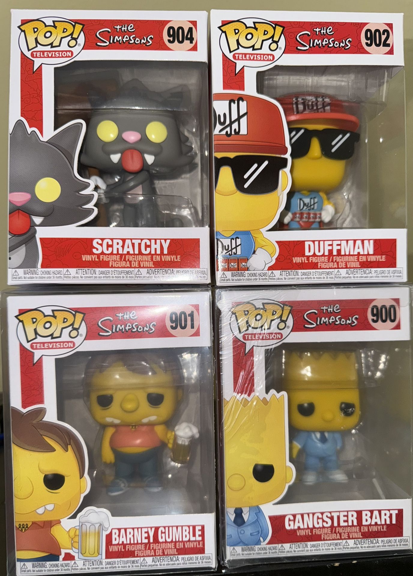 Funko POP! The Simpsons - Set Of 4