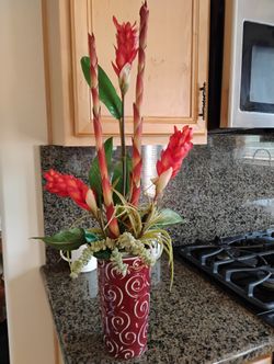 Faux Flower Arrangement