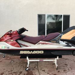 2002 Seadoo GTX155 Limited 4 Stroke 3 Seater With 106 Hours Clean ! 