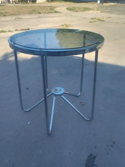 Glass table