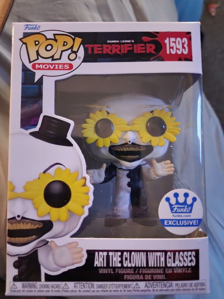 ART THE CLOWN W/ GLASSES FUNKO SHOP EXCLUSIVE #1593
