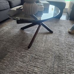 Set Of Coffee Table, Console Table And End Table. Bought From Living Spaces.