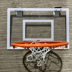 TEKK Over The Door Shatterproof Basketball Hoop