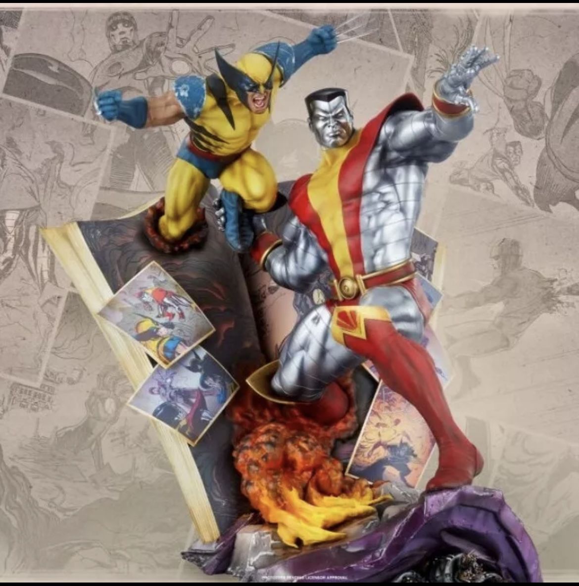 Sideshow Collectibles Wolverine And Colossus Special Edition Comic
