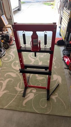 12 ton bottle jack press