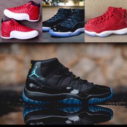 Jordan 11’s and Jordan 12