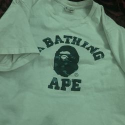 White Bape Tee (L)