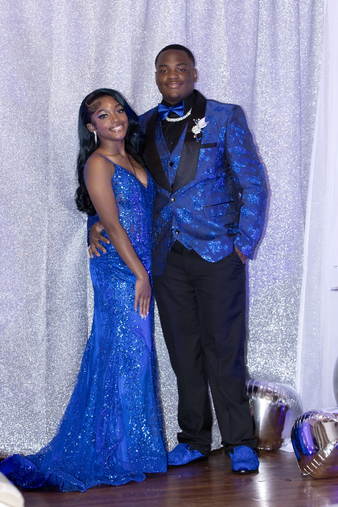 Royal Blue Sequin Dress