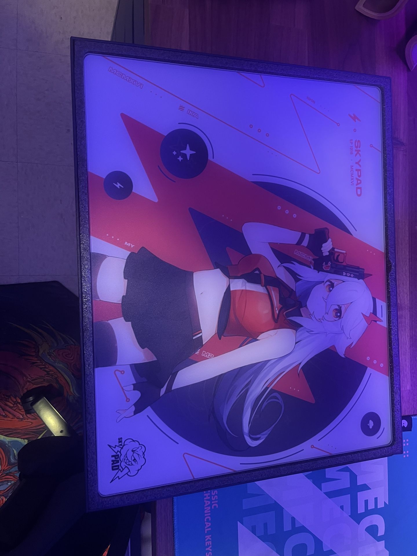 SKYPAD 3.0 XL SORA LIMITED EDITION GLASS GAMING MOUSEPAD