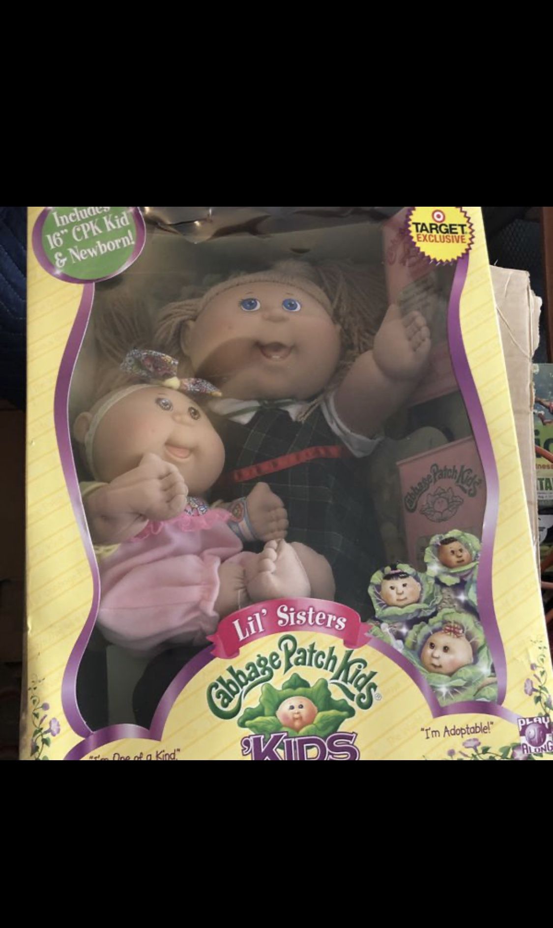2006 Collectible- Cabbage Patch sisters 2 dolls