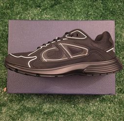 Dior B30 Sneakers – Black/White – Men’s 12 US / 46 EU
