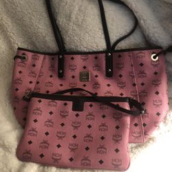 MCM Tote Bag With Matching Insert Bag 