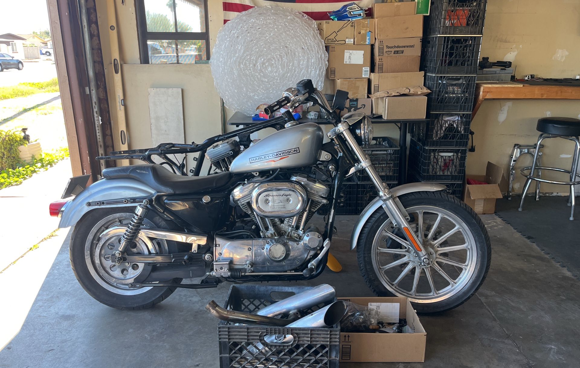 2002 Sportster 883 Need Finishing Up 