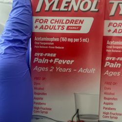 Tylenol For Children And Adults 