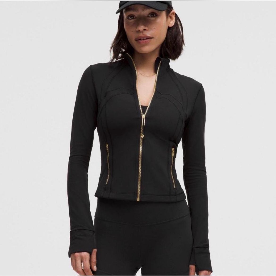 Black & Gold Lululemon Jacket
