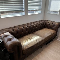 Restoration Hardware Kensington 8 Foot Sofa