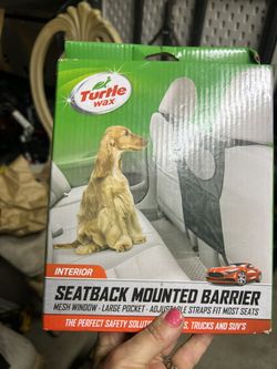 Turtle Mesh Backseat Barrier For Pets 