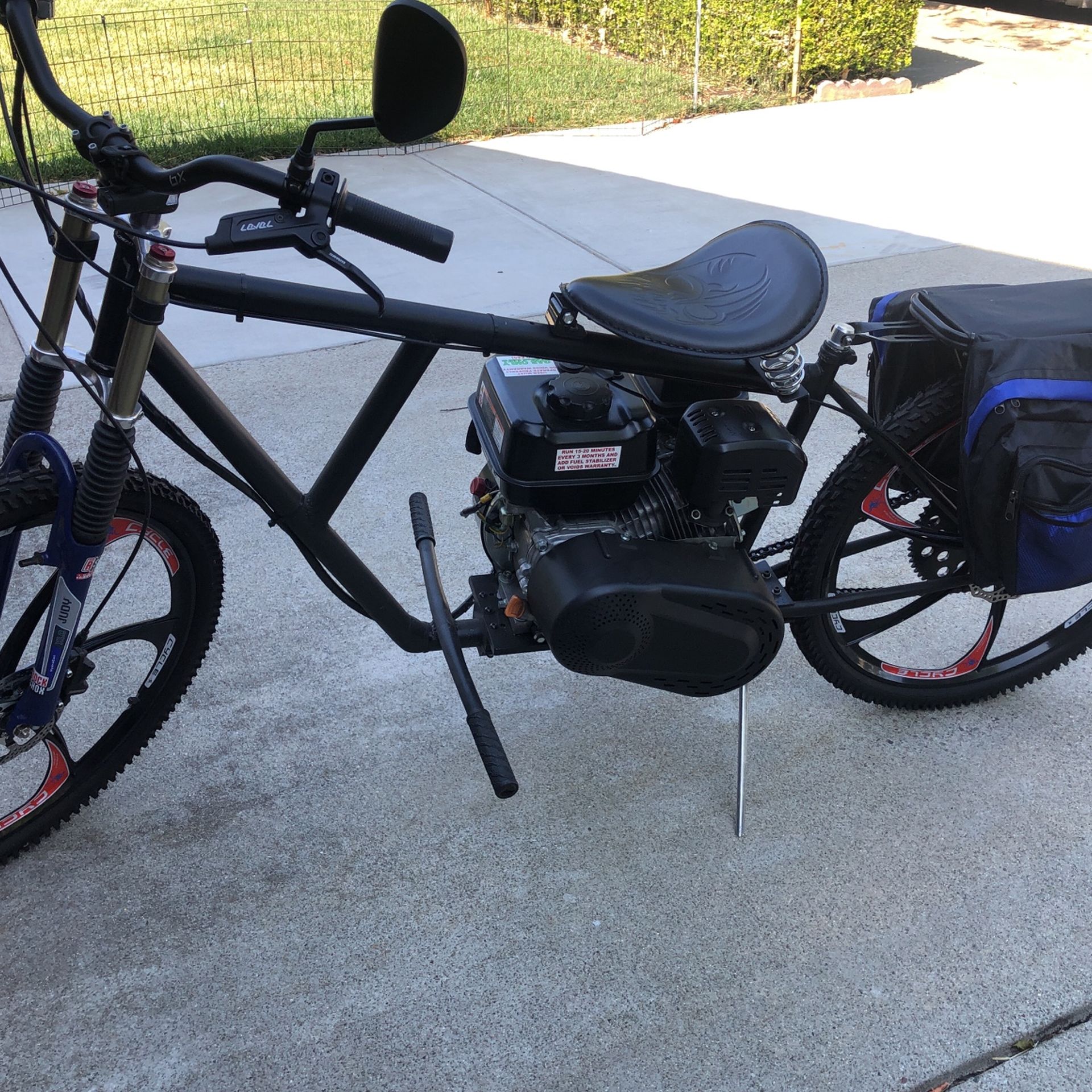 Homemade Motorized Bicycle