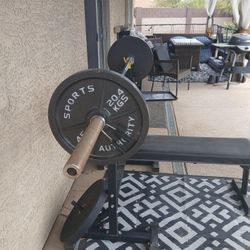 Weight Bench With Weghts $100 