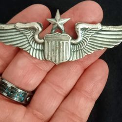 Vintage Senior Pilot Wing Badge 