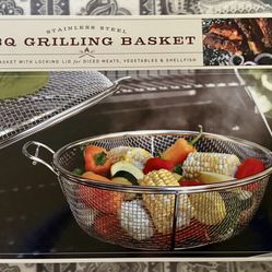 Parini BBQ Grilling Basket New
