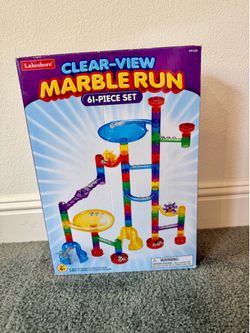 Clear View marble run