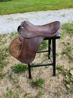 Decorative English Riding Saddle