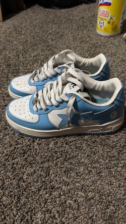 Bape shoes blue