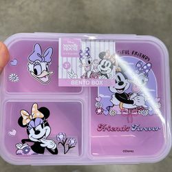 NWT Licensed Disney Minnie Mouse Bento Box