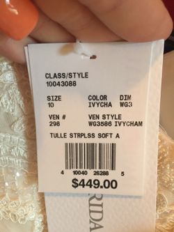 David's bridal wedding dress