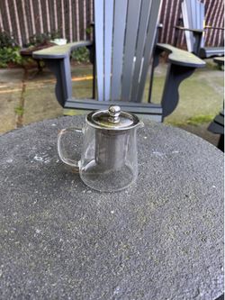 Glass Tea Infuser Teapot with Stainless Steel Filter