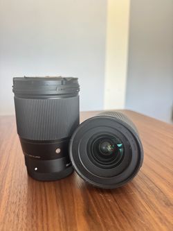 Sigma 16mm F/1.4 DC lens - E Mount